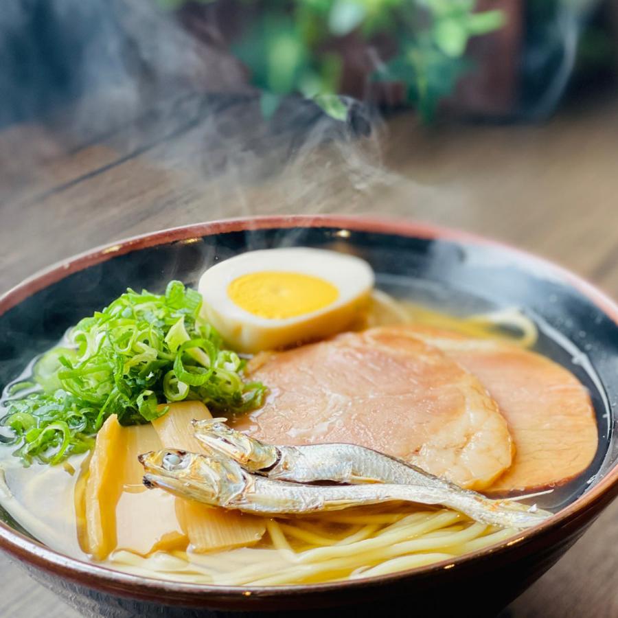 煮干しラーメン 4食セット 和風ラーメン 中華麺 ラーメン 夜食