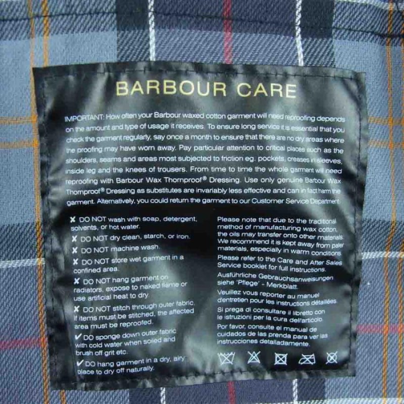 Barbour バブアー BEDALE SL ビデイル スリムフィット 3ワラント