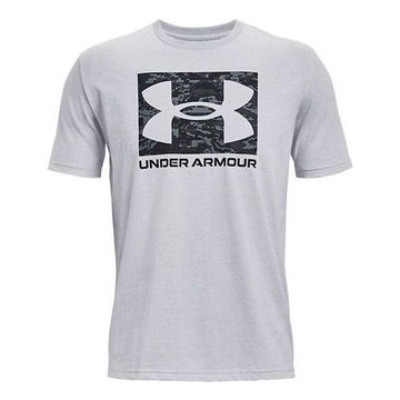 Under Armour ABC Camo Boxed Logo Short Sleeve T-shirt 'Light Grey'