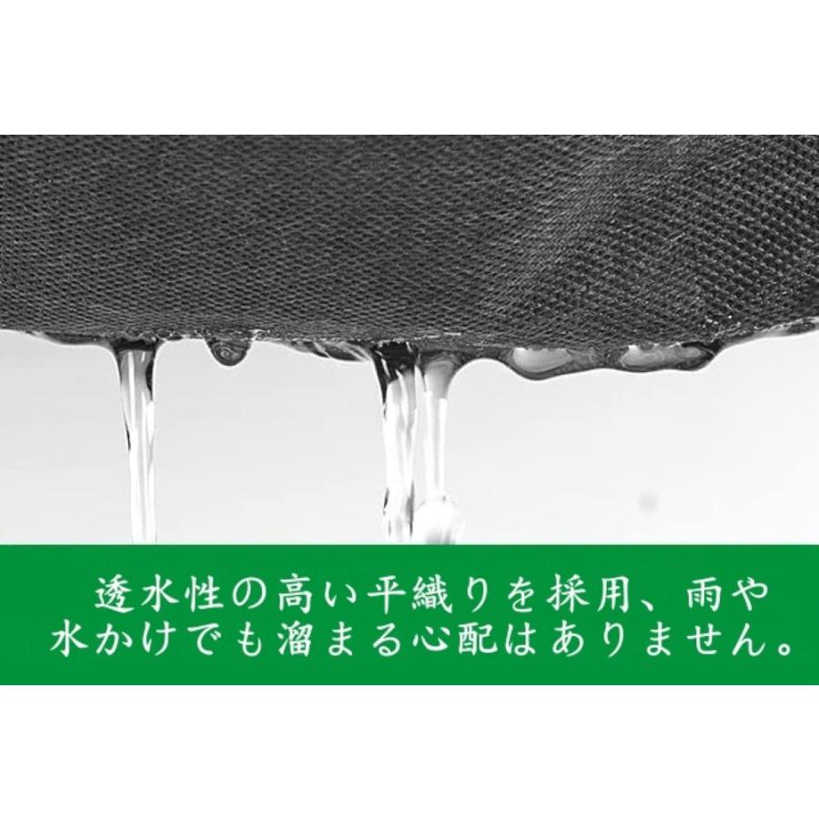 防草シート15m 固定ピン35本付きセット　高密度 高透水 高耐久 除草シート 雑草対策 庭 通路 物干し場 ウッドデッキの下など 雑草防止