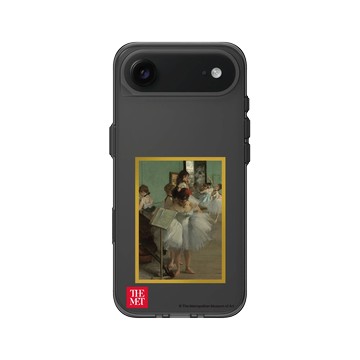 iPhone Air Clear (相機按鈕) 酷墨灰 - The MET - 畫框系列 - 竇加《舞蹈教室》