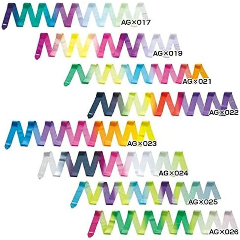 ササキ 新体操 アートグラデーションリボン 国際体操連盟認定品 M-71AG-F 長さ6m以上 AGx023