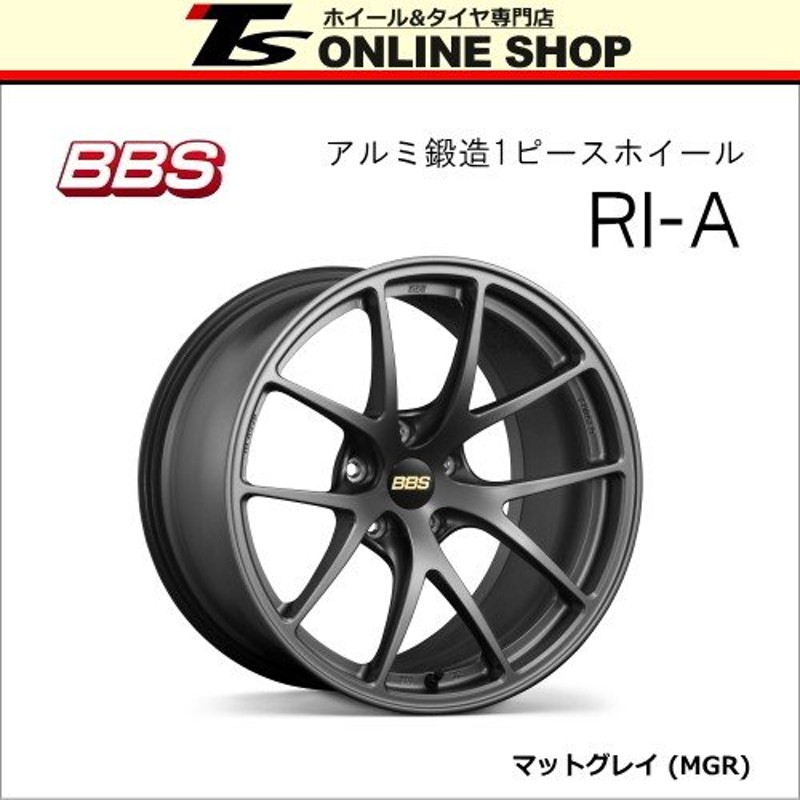 BBS RI-A 7.0J-16インチ (48) 5H/PCD100 MGR ホイール１本 BBS正規取扱 ...