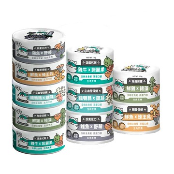 陪心 nu4PET  陪心糧寵 唯寵 SUPER小白主食罐 貓主食罐 貓罐 80g 170g