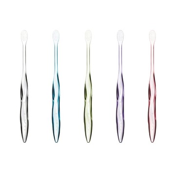 日本製免沾牙膏 奈米礦物牙刷 哲學設計款 單入組 (5色可選) 富士紫