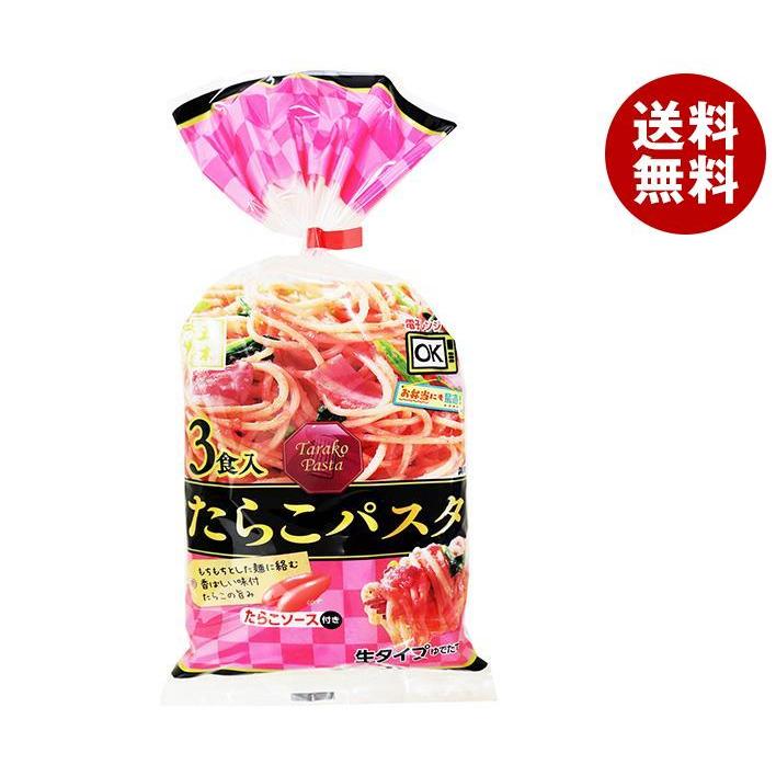 五木食品 3食たらこパスタ 465g×12袋入×(2ケース)｜ 送料無料