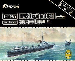 700 英海軍駆逐艦 リージョン 1941 豪華版（中古品）