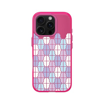 iPhone 16 Pro Clear 粉漾桃 - 老屋顏 Old House Face - Newtro馬賽克-甜點店