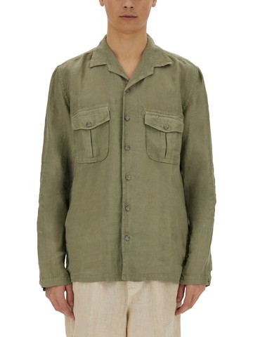 120% lino slim fit shirt