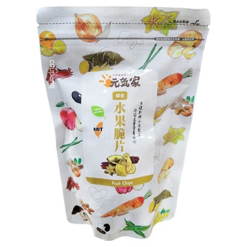元氣家 綜合水果脆片  100g  1包