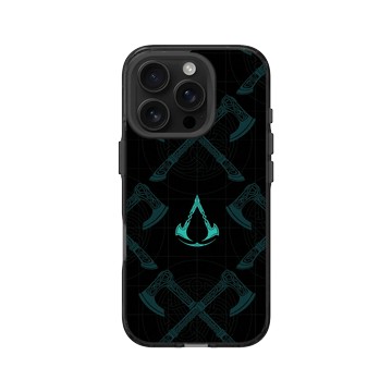 iPhone 16 Pro Clear 酷墨灰 - Assassin's Creed - Valhalla - Dual Axes
