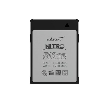 Exascend Nitro CFexpress Type B 高速記憶卡 512GB 公司貨
