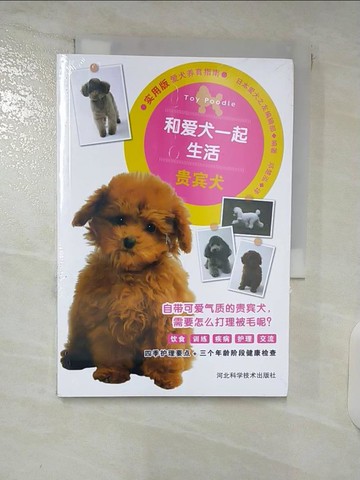 【書寶二手書T5／寵物_VD1】和愛犬一起生活：貴賓犬（實用版）_簡體_日本愛犬之友編輯部