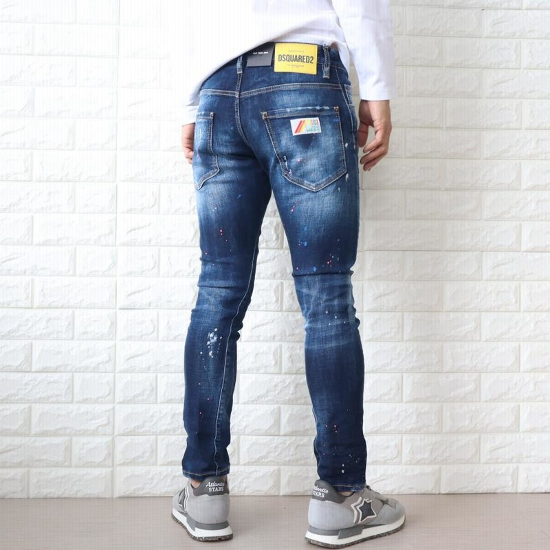 ディースクエアード ジーンズ メンズ ブルー SEXY TWIST JEAN