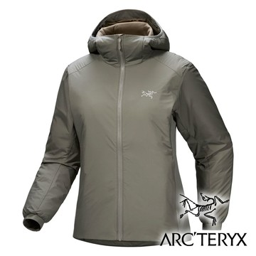 【Arc'teryx 始祖鳥】女Atom化纖連帽外套『糧草綠II』X009452 戶外 露營 登山 健行 休閒 時尚 保暖 連帽 外套