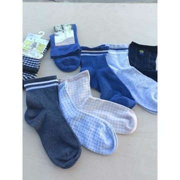 外貿出口女士薄款襪子無骨縫頭老人松口襪短筒復古孕婦襪點點