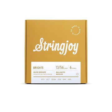 Stringjoy 13-56 黃銅 木吉他套弦 BB1356 公司貨
