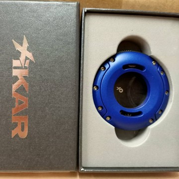 【現貨附發票】正品 美國XIKAR XO系列 Double Guillotine Cutter(藍色)