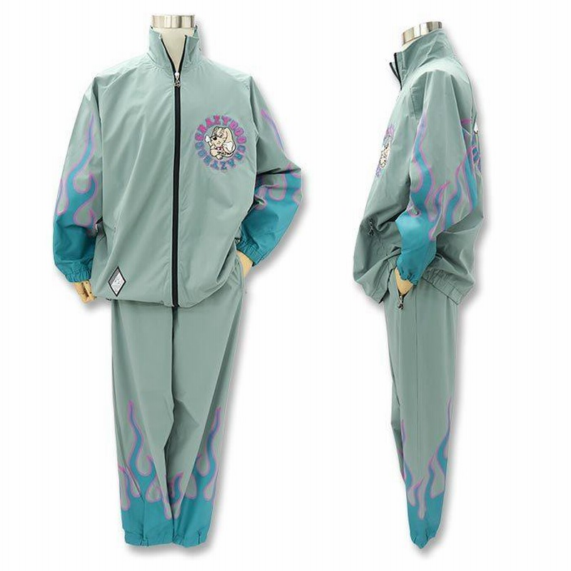 炎の体育会 ガルフィー ナイロンセットアップ 上下セット L/XL 121008 