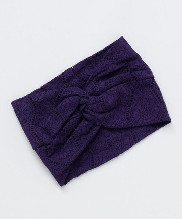 【熱門預購】神秘蕾絲寬版髮帶 (3色) KXXP5805