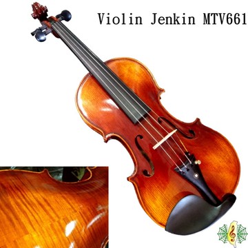 小提琴 [網音樂城] Jenkin MTV661 虎紋 雲杉 Violin (贈 濕度計方盒 Tonica弦)