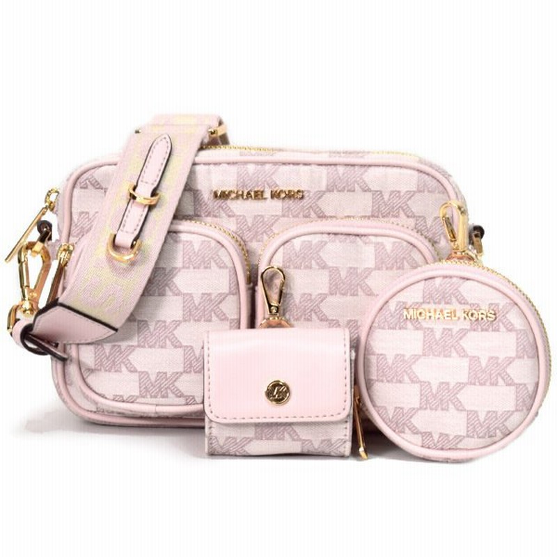 マイケルコース バッグ MICHAEL KORS ファブリック モノグラム ポーチ ...
