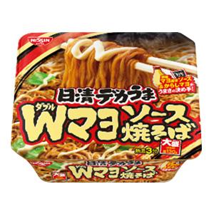 日清食品 日清デカうま Wマヨソース焼そば 153g×12個入 ／食品／NA