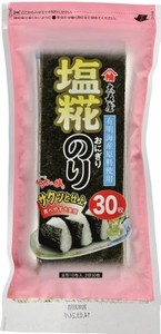 大森屋 塩糀のり 30枚×10個