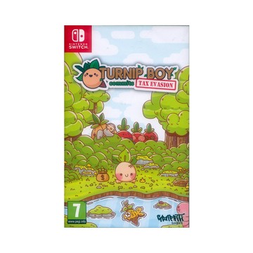 Nintendo NS Switch《蕪菁男孩逃漏稅 Turnip Boy Commits Tax》中英文歐版