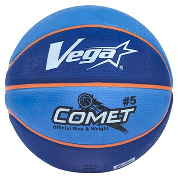 台灣 Vega COMET橡膠削邊籃球 藍色  OBR-512  5號  1顆