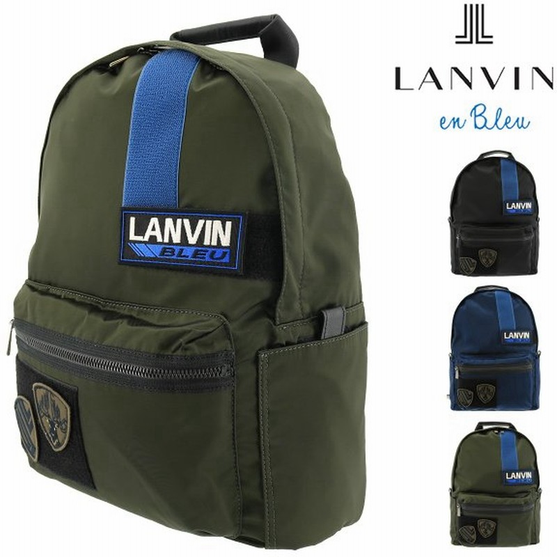 ランバンオンブルー リュック メンズ レディース クレスト Lanvin En Bleu リュックサック バックパック 軽量 ナイロン ワッペン 通販 Lineポイント最大0 5 Get Lineショッピング