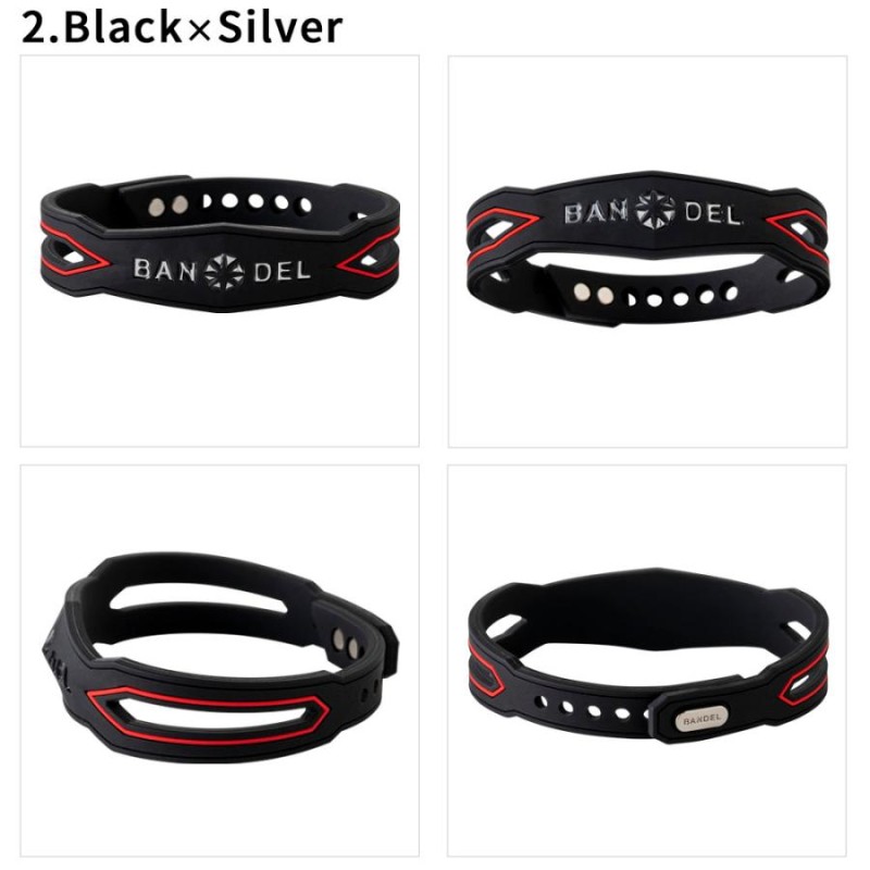 BANDEL バンデル ブレスレット Slash Bracelet Silver / Gold / Black