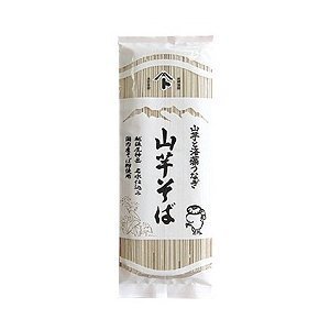 自然芋そば 山芋そば 250g×４個( コンパクト便) 　国内産そば粉