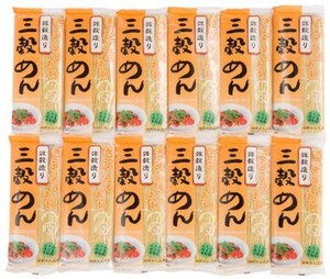 自然芋そば 三穀めん 180G×12箱 180グラム (X 12)