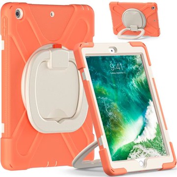 適用2018蘋果ipad 9.7英寸平板2017防摔皮套旋轉保護外殼全包10.2