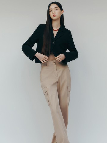 Minimal One-Burton Crop Jacket_AWWJKO11060