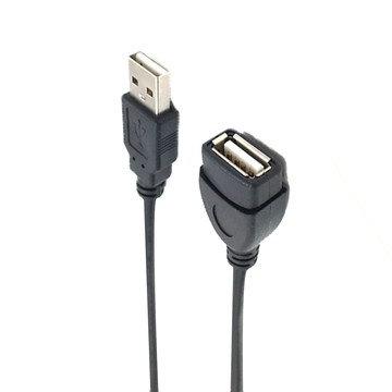 USB2.0 公對母高速傳輸耐折訊號延長線  5m  1條
