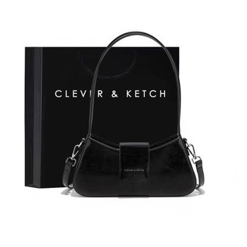 官網小c&k包包2025新款潮高級感法棍包簡約腋下包女單肩包洋氣