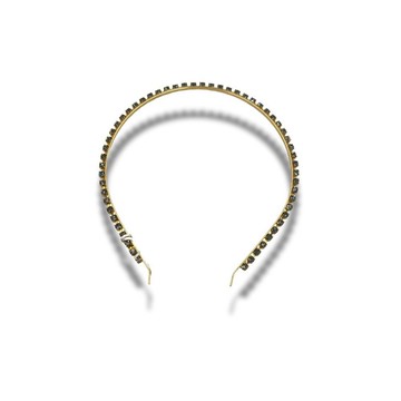COMPLEX BIZ 高雅鑲鑽髮箍 (金色)