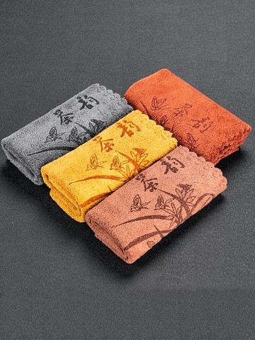 茶巾茶布吸水加厚茶具毛巾茶桌茶臺茶道配件禪意養壺專用抹布高檔
