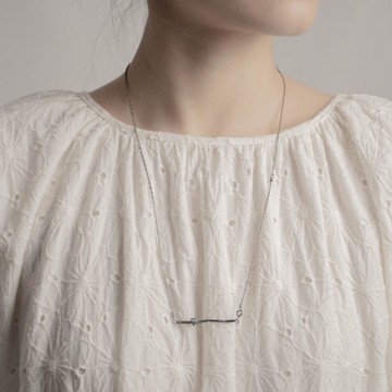 纍 Fruitful I 【團】調節式項鍊 - 染黑