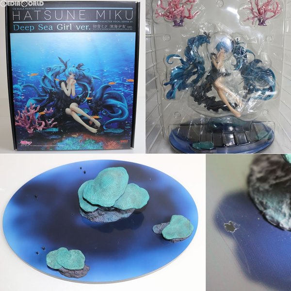 中古即納 訳あり Fig 初音ミク 深海少女ver キャラクター ボーカル シリーズ01初音ミク 1 8完成品 フィギュア グッドスマイルカンパニー 通販 Lineポイント最大0 5 Get Lineショッピング