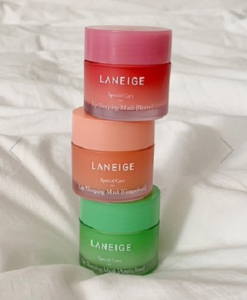 【LANEIGE 蘭芝】睡美人極萃滋養晚安唇膜 20g