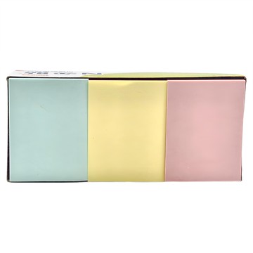 N次貼 粉彩便條本  粉紅色 + 黃色 + 藍色  12本  24組