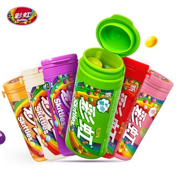 ✨在台出貨✨彩虹糖 Skittles 30g酸甜糖 果汁糖原果酸勁混合水果味軟糖 結婚喜糖 酸糖 混合水果口味 果汁軟糖