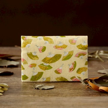 和服卡片夾 團扇紋