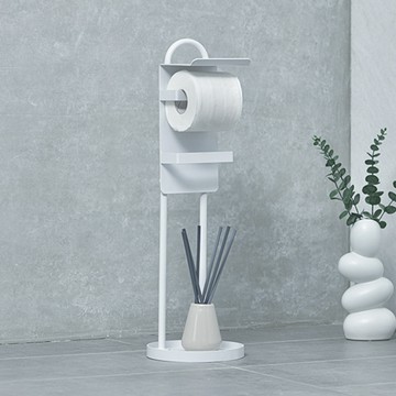 ikloo 簡約加高款紙巾收納架/捲筒衛生紙架