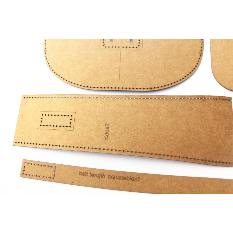 手作りの革製ハンドバッグ,縫製パターン,クラフトテンプレート,サイズ21x19x6.5cm