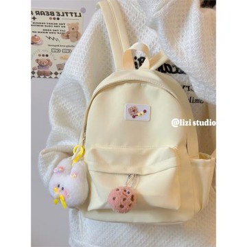 日系ins風軟妹可愛少女雙肩包小號 大學生輕便媽咪包背包小書包女