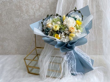 【樣品出售】愛心花束包裝